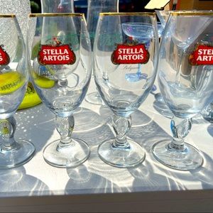 Stella Artois Beer Glasses